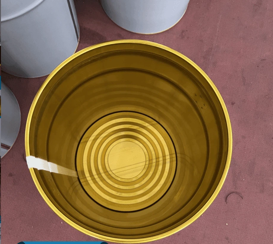 Customized Printing Chemical Pails With Pressure Resistance And Rubber Gasket Lid