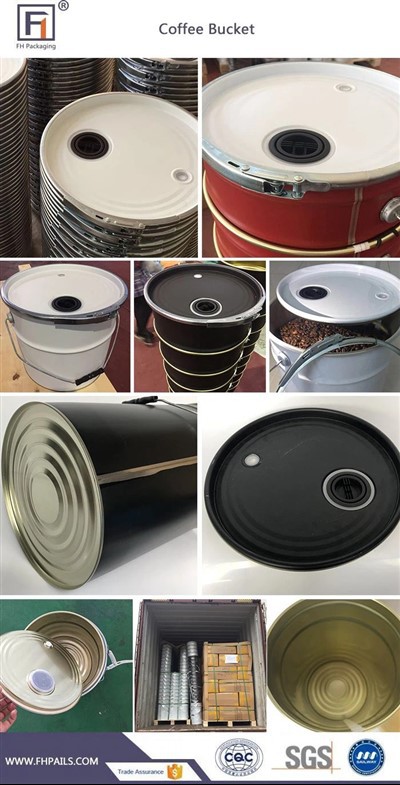 Metalspand til brændt kaffe